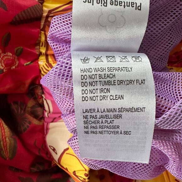 NEW Farm Rio Mixed Scarves Windbreaker - Picture 11 of 16